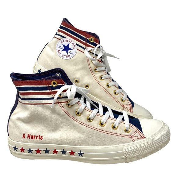 Converse Other - Converse Ctas High Top Canvas White Men Size Sneakers Custom 165816C-WHITEOFFBUX